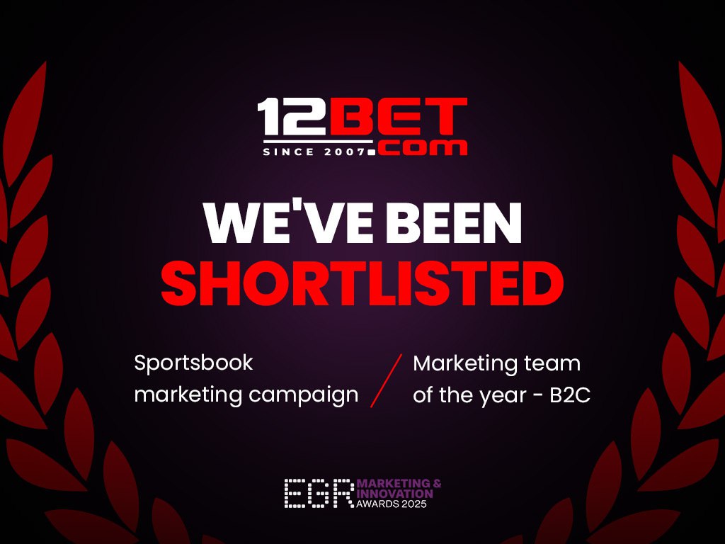 12BET's Cricket Sportsbook Recognized with EGR Awards 2025 Nomination